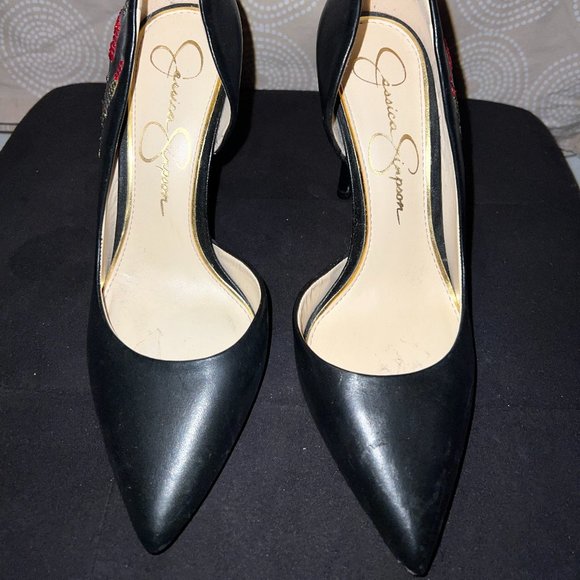 Jessica Simpson Black Heels - Picture 3 of 5